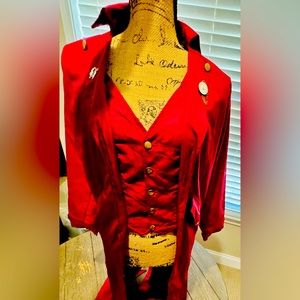 Kids steam punk/mad hatter/white rabbit jacket